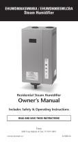 Trane EHUMD800ASM00BA Owner's manual