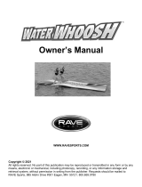 RAVE Sports Water Whoosh 900 lbs Max Weight Owner's manual