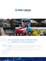 Pro-Vision Mobile Video Solutions for Towing Vehicles Owner's manual