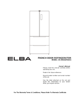 Elba ER-M5342FD Owner's manual