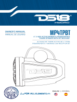 DS18 MP4TPBT Owner's manual