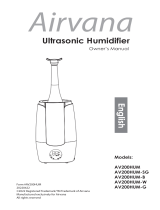 Airvana AV200HUMc Ultrasonic Humidifier Owner's manual
