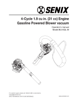 Senix BLV4QL-M Owner's manual