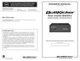 ButtKicher BKA300-4 Owner's manual