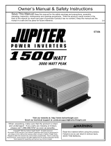 Jupiter 57354 Owner's manual