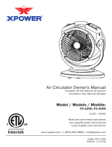 XPOWER FC-100S User guide