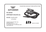 XPOWER B-24 Owner's manual