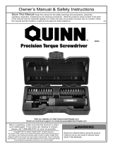 Quinn 58950 Owner's manual
