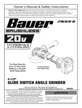 Bauer 58308-UPC Owner's manual