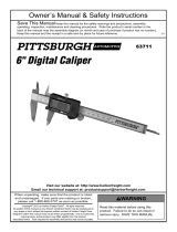 PITTSBURGH PRO 63711 Owner's manual