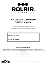 Rolair VT20TB Owner's manual