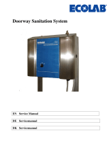 Ecolab Doorway Sanitation System Owner's manual
