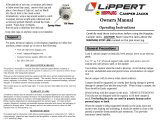 Lippert Happijac Camper Jacks Owner's manual