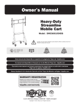 Tripp Lite TRIPP-LITE DMCS60105HDS Heavy-Duty Streamline Mobile Cart Owner's manual