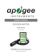 Apogee MO-200 Owner's manual