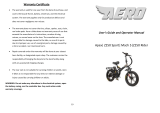 Aero MACH 5 User guide
