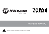 Horizon 7.0 AT Owner's manual