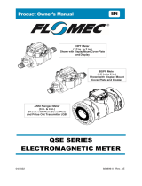Flomec QSE Series Owner's manual