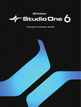 PRESONUS Studio One 6 Owner's manual
