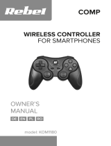 Rebel COMP KOM1180 Wireless Controller for Smartphones Owner's manual