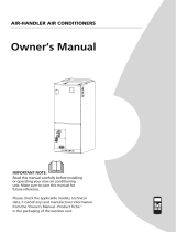 Haier QS001UI-AHU(Q Air-Handler Air Conditioners Owner's manual