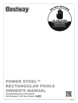 Bestway Power Steel Rectangular Pools Owner's manual