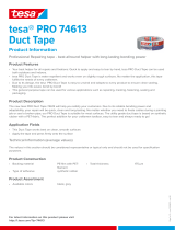 TESA PRO 74613 Duct Tape Owner's manual