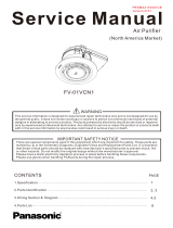 Panasonic FV-01VCN1 Owner's manual