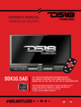 DS18 DDX10.5AD Owner's manual