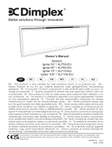 DimplixIgnite 50 Inch / XLF50-EU Framless Wall Fire