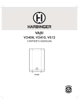 Harbinger VARI V2400 Series Active Speaker Owner's manual