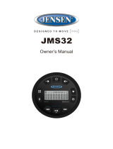 ASA Electronics JENSEN JMS32 Owner's manual