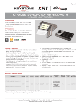 Keystone KT-ALED100-S2-OSA-NM-840-VDIM Owner's manual