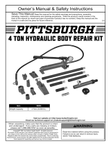 Pittsburgh Portable Hydraulic Equipment Kit Owner's manual