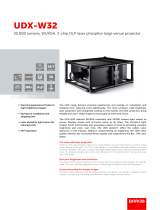 Barco UDX-W32 Owner's manual
