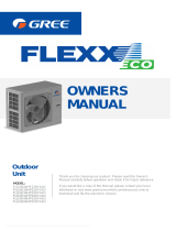 GREE FLEXE24HP230V1AO Owner's manual