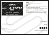 Sonik DominatorX-RS Owner's manual