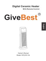 GiveBest HPQ15C-EA Owner's manual