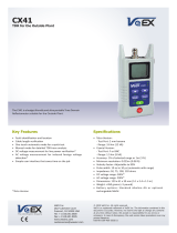 VeEX CX41 Owner's manual