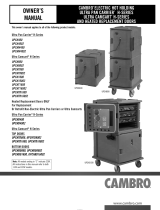 Cambro UPCH800 Owner's manual