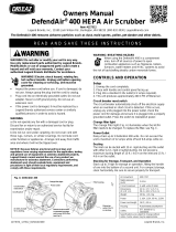 Drieaz DefendAir 400 Owner's manual