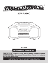 MasterForce 241-0346 Owner's manual