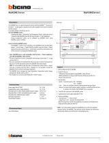 Bticino MYHOMESERVER1 Owner's manual