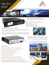 ANGUSTOS ACVW4-1609 High-End Video Wall Controller Owner's manual