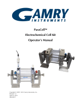 Gamry Instruments ParaCell Owner's manual