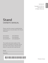 LG SQ-G2ST55 Owner's manual