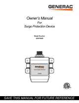 Generac G0074090 Owner's manual