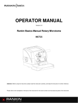 RANKIN BIOMED MCT25 Owner's manual