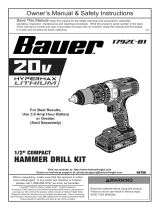 Bauer 64756 Owner's manual