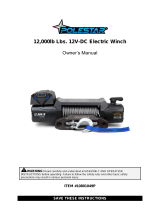 Uriah Products 12000lb Lbs. 12V-DC Electric Winch Owner's manual